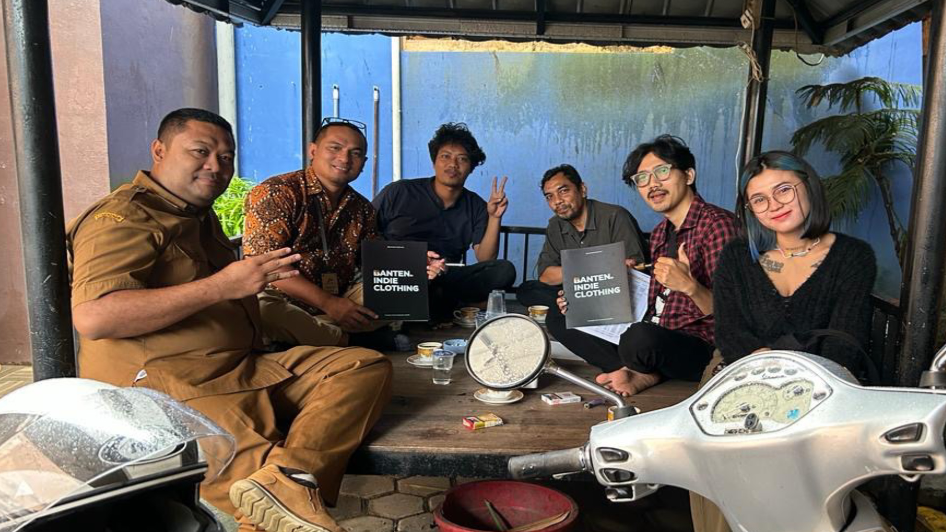 Kunjungan Banten Indie Clothing (BIC) Sinergi Bagi Pengembangan Industri Kreatif (UMKM) Di Provinsi Banten