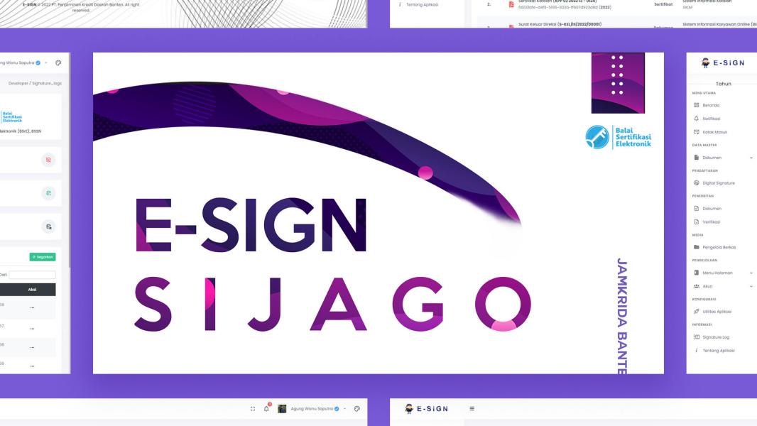 Pengesahan Aplikasi E-Sign SIJAGO